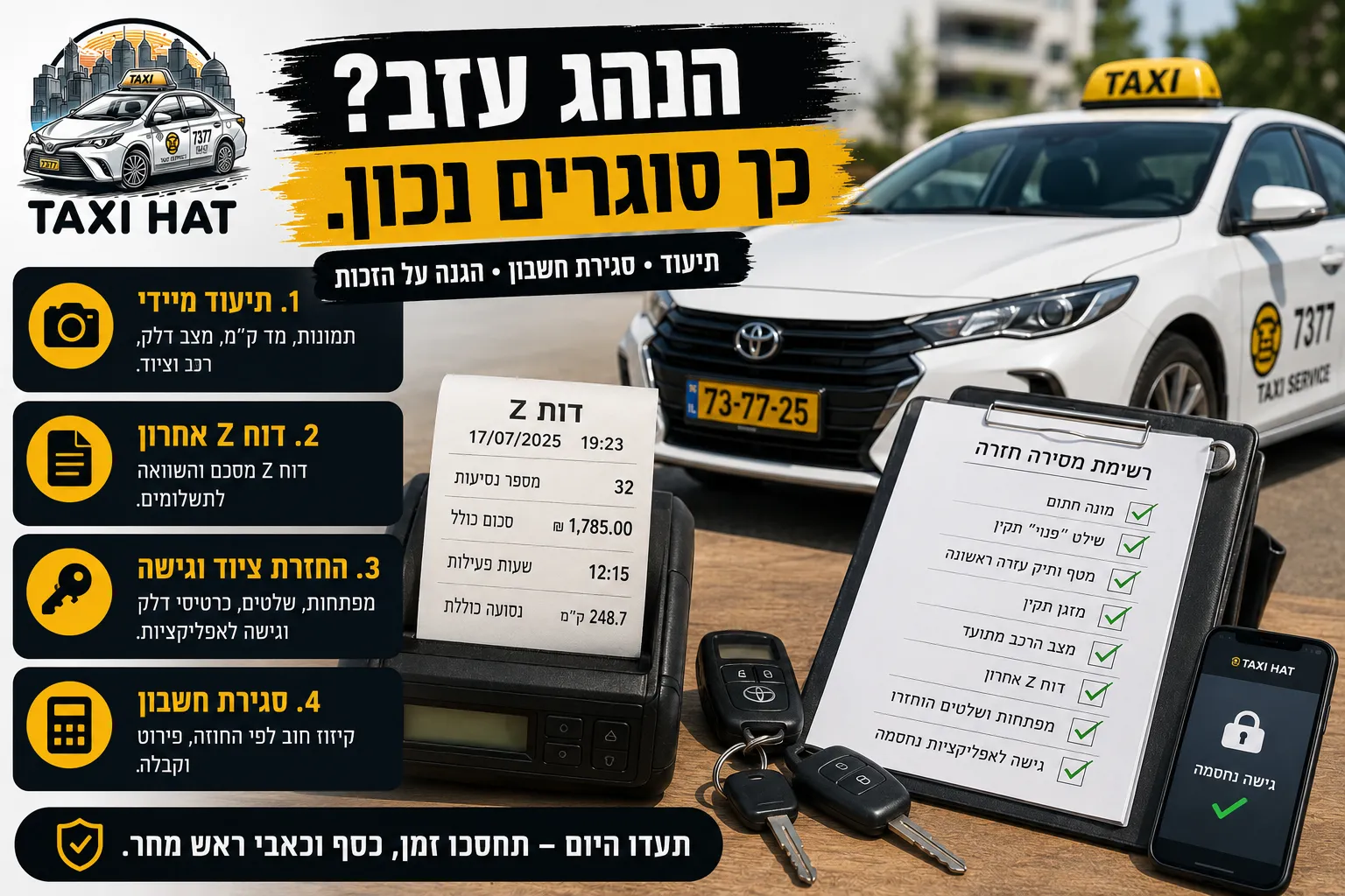 עזיבת נהג באמצע חוזה: הפרוטוקול שמגן על בעל הזכות - חדשות מתעשיית המוניות